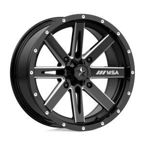 MSA Offroad Wheels – M41 BOXER – Black – 16″x7″ 10mm – Summer Wheels – M41-06737